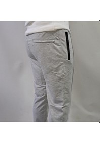 Resim Jump Erkek Pamuklu Slim Fit Düz Paça Eşofman Altı Melanj Gri 