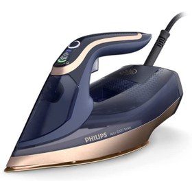 Resim Philips Azur Advanced Essential Series 3000 W Buharlı Ütü, Lacivert&rose 
