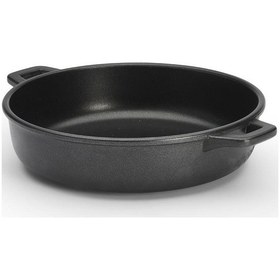 Resim De Buyer Choc Extreme Yapışmaz Kaplama Cam Kapaklı Tencere 28 Cm - Siyah 
