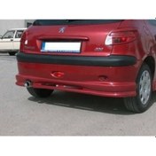 Resim Peugeot 206 Arka Tampon Eki Karlik - Mat Siyah STR-117 