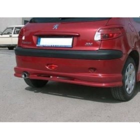 Resim Peugeot 206 Arka Tampon Eki Karlik - Mat Siyah STR-117 