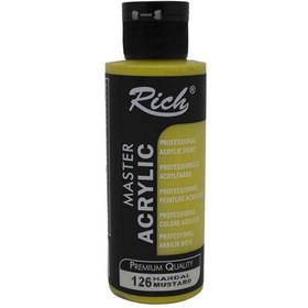 Resim Rich Akrilik Boya Master 120 CC Hardal 120-126 