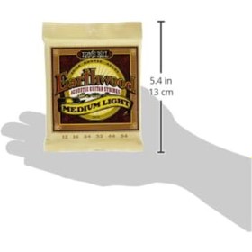 Resim AyrStore Medium Light Earthwood 80/20 Bronz Akustik Gitar Telleri 12-54 Kalınlık 