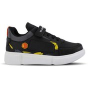 Resim KEPA KTN Sneaker Unisex Çocuk Ayakkabı Siyah / Turuncu 