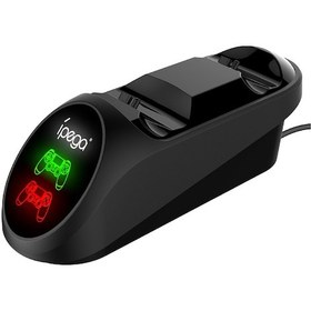 Resim Suofeng İpega Pg-9180 Ps4 Oyun Kolu İçin Çift Portlu Şarj Docksı, Led Göstergeli Ve Hızlı Şarj Özelliği 