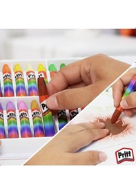 Resim Pastel Boya Çantalı 24'lü 1048064 Renkli 