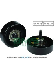 Resim Bms Alternatör Gergi Rulmani Fiesta 1.8di 00- -Focus 1.8tdci-1.8di-1.8tddi 98-04 -Tourneo Connect 1.8d 18051 