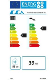 Resim Eca Proteus Premix 42/42 kW (36.000 Kcal) Tam Yoğuşmalı Kombi 