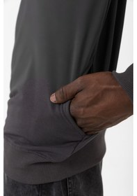 Resim Suriye Yeni Bayrak Füme Erkek 2ip Kapşonlu Füme 