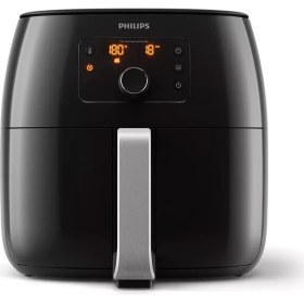 Resim Yüksek Kapasiteli Siyah Airfryer, 1,4 Kg, 2225 W, Yağ Azaltma Teknolojisi 