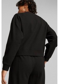 Resim Puma Her Crew Kadın Sweatshirt 67600401 Siyah 