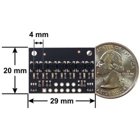 Resim Qtrx-Hd-07Rc 7'Li Çizgi Algılama Sensörü (Sık Sensör Dizilimli) 