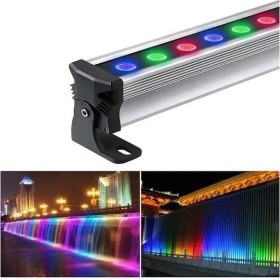 Resim Bolled Wallwasher 65 cm Rgb Kumandalı 