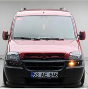 Resim Fiat Doblo 1 2001-2005 Uyumlu H Lip Esnek Ön Lip 2 Parça Karlık Ön Ek Tampon Altı Dil 