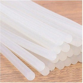 Resim garaccu Mum Silikon Çubuk Silikon Şeffaf Kalın 11.5x30cm Sıcak Silikon 5 Adet Fiyatıdır 