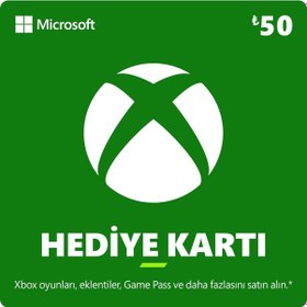 Resim Gc Xbox Lıv E Emea Pk Lic Online Esd 50 Try 