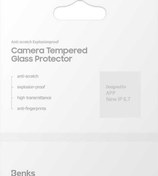 Resim Benks iPhone Uyumlu 12 Pro Max Benks Soft Kamera Lens Koruyucu Cam ZORE-218581 Şeffaf 