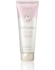 Resim Oriflame Softcaress Koruyucu El ve Tırnak Kremi 150 ML 