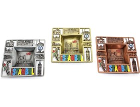 Resim River World Küllük Kare Metal Teması İstanbul 