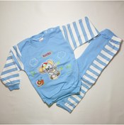 Resim Mavi Bebek Pijama Takımı 