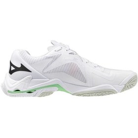 Resim Mizuno Wave Lightning Z8 Erkek Voleybol Ayakkabısı Beyaz Çok Renkli 