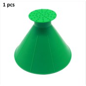 Resim Cdwishbest 1 Adet Yeşil Stil 2 Adet Oto Araba Cam Ön Cam Buz Kazıyıcı Yağ Hunisi Kar Sökücü Kürek Koni Buz Çözücü Araba Pencere Buz Kar Kazıyıcı Sökücü Yenı (Yurt Dışından) 