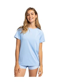 Resim Roxy Bold Moves Kadın Mavi Günlük Stil T-shirt Erjkt04112-bhg0 Mavi 