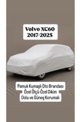 Resim içel çadır Volvo XC60 2017-2025 Özel Ölçü Kalın Pamuklu Dolu Korumalı Araç Çadırı Uyumlu 