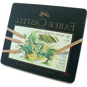 Resim Faber-castell - Colour Pencil Pitt Pastel Tin Of 24 112124 103 Ivory 