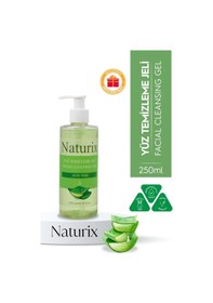 Resim Naturix Aloe Vera Özlü Canlandırıcı Yüz Temizleme Jeli 250 ML 