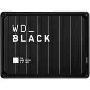 Resim WD BLACK P10 Game Drive 4TB USB 3.2 2.5 inc Siyah Taşınabilir Oyun Diski WDBA3A0040BBK-WESN 