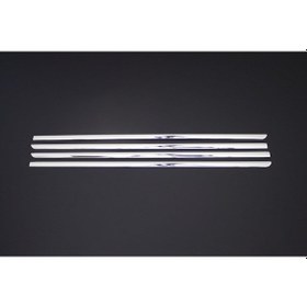 Resim Dacia Logan 2006-2013 Krom Cam Cıtası 4 Parça 