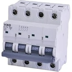 Resim Mena Rise 6VTB-4C25 Otomatik Sigorta 6ka C Tipi 4 Kutup 25A 