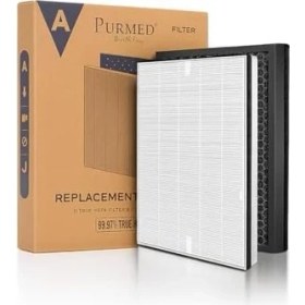 Resim Tcl Breeva Pro 400 Uyumlu Hava Temizleyici Filtresi - H13 Hepa + Aktif Karbon Katmanlı Yedek Filtre 