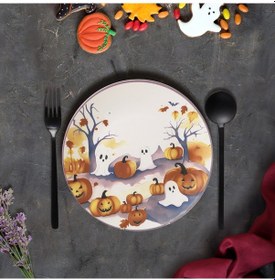 Resim Keramika Halloween Servis Tabağı 26 Cm 22291 