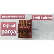 Resim Çetintaş Ankastre Fırın 3+Off Komitatör Kademe Anahtarı - 429147428 