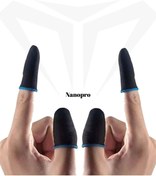Resim Nanopro E-spor Parmak Eldivenleri Pubg Oyun Eldiveni Ter Geçirmez 2 Çift 4 Adet Adet Parmaklık 