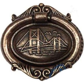 Resim Dekoratif Zamak Sarkaç - Büyük, Kulp, Eskitme, 1 Adet Tdrtr Eskitme 