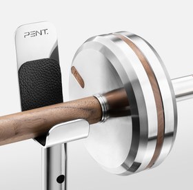 Resim Pent BYSTRA - Luxury Bench Press | Basic - Black / Dark Walnut 