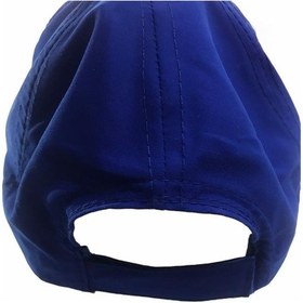 Resim Erkek Saks Mavi Spor Arkası Cırtlı Ayarlanabilir Şapka-Saks 