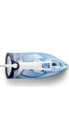 Resim Philips Azur GC4532/20 Buharlı Ütü 180G Şok Buhar, 2400W & Steamglide Taban – Mavi/beyaz 