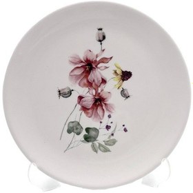 Resim Rakle Darrel Seramik 4'lü Pasta Tabağı Seti 19 Cm Çok Renkli 