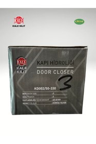 Resim ÇİTAŞ Kale Kapı Hidroliği-3 Numara40-65 Kg Kd002/50-330 Gümüş Çelik Kapı Apartman-site Kapısı 