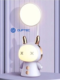 Resim Ouptec Dekoratif Renk Değiştiren Sevimli Çocuk Odası Gece Lambası Masa Lambası Usb Şarjlı Süs Eşyası Renkli 