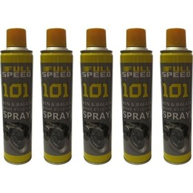 Resim SWANSON WORKS Full Speed 101 Fren Ve Balata Disk Temizleyici Sprey 500 Ml 5 Adet 
