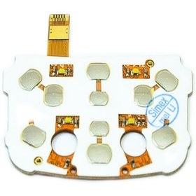 Resim Samsung Uyumlu D600 Tuş Filmi Tuş Bordu Flex 