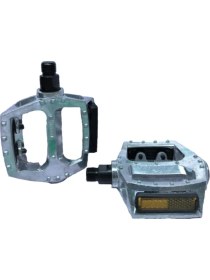 Resim Hsgl Bisiklet Alüminyum Silver Geniş Pedal 