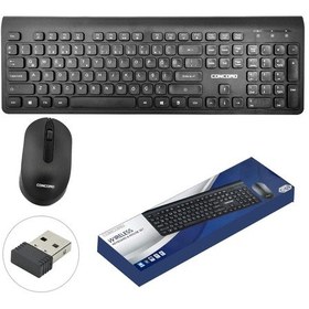 Resim Concord C-69 Kablosuz Klavye Q Mouse Seti 