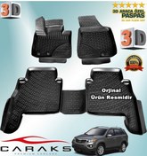Resim Kia Sorento 3D Paspas Havuzlu 2010 - 2015 Arası Siyah N11.20055 