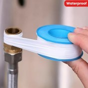 Resim 4 adet Su Geçirmez Tesisat Bandı, PVC Malzeme, Beyaz & Mavi, Boruların ve Banyo Donanımlarının Sızdırmazlaştırılması ve Tamiri için İdeal, Plastik Yüzeylerde Suya Dayanıklı, Renkli Su Geçirmez Duct Tape, Pratik Kullanım Bandı 